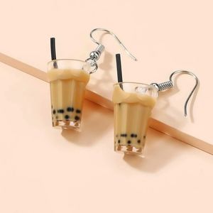 🍉5 for $25*Bubble Milk Tea Earrings